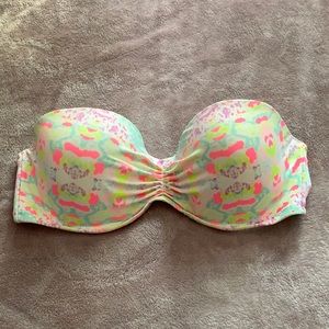Victoria secret strapless bikini top